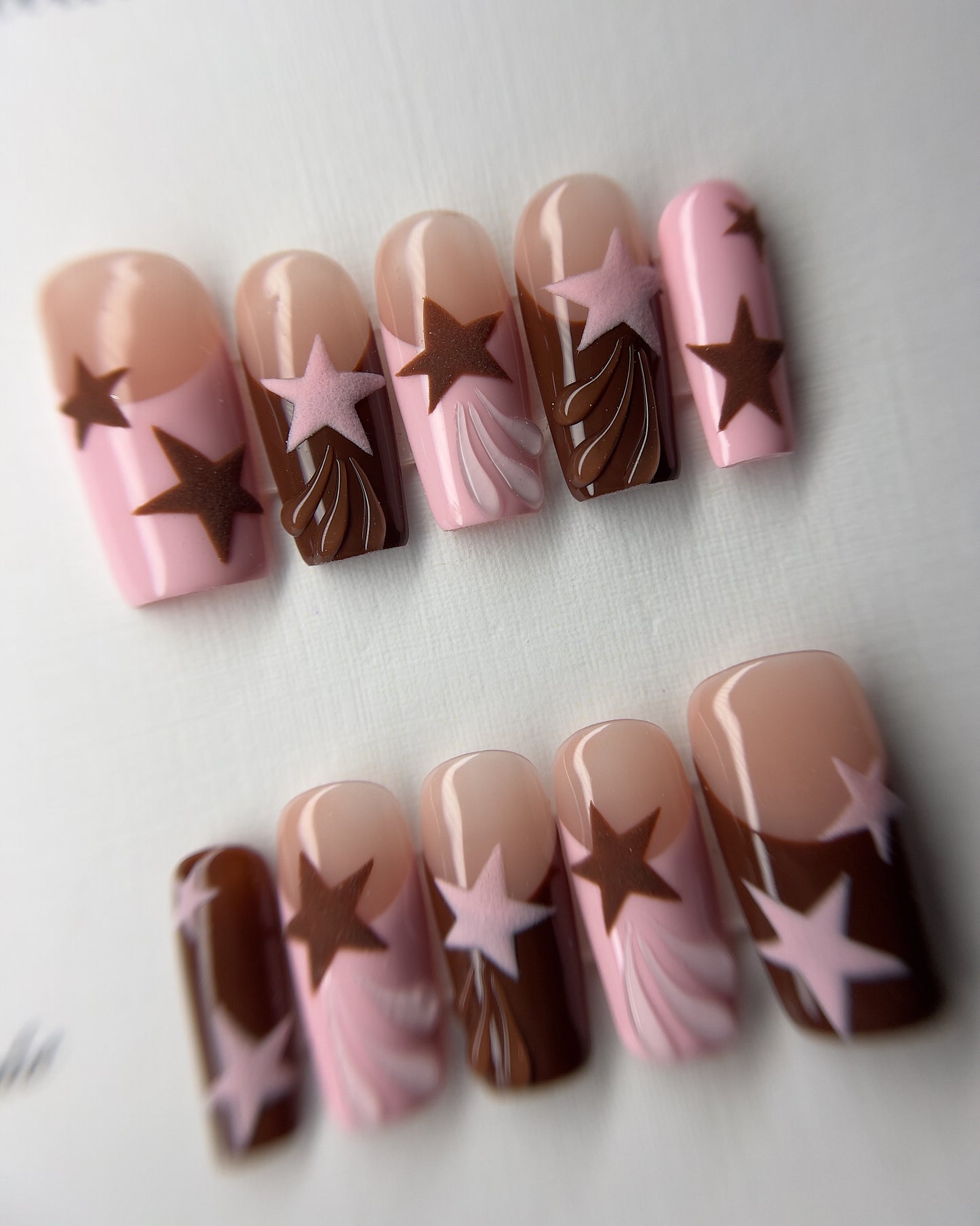 Pink & Brown Stargirl