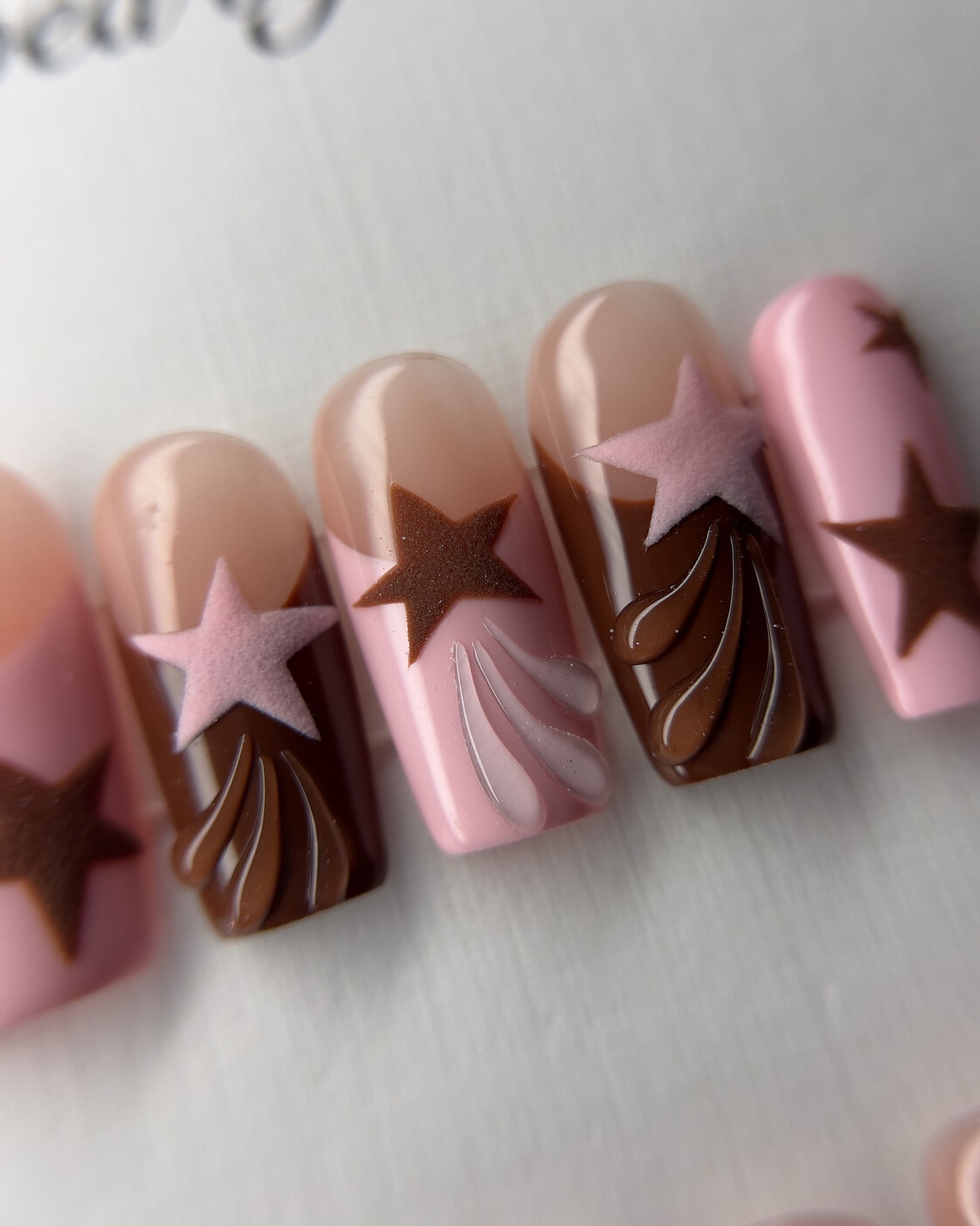 Pink & Brown Stargirl