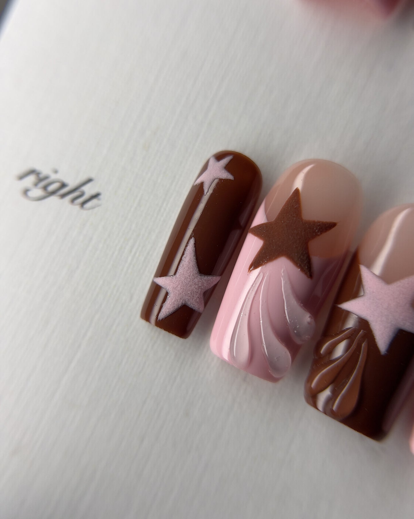 Pink & Brown Stargirl